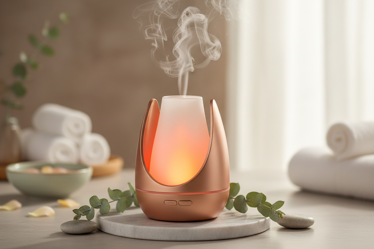 Difusor de Aromas con Llama - Banner